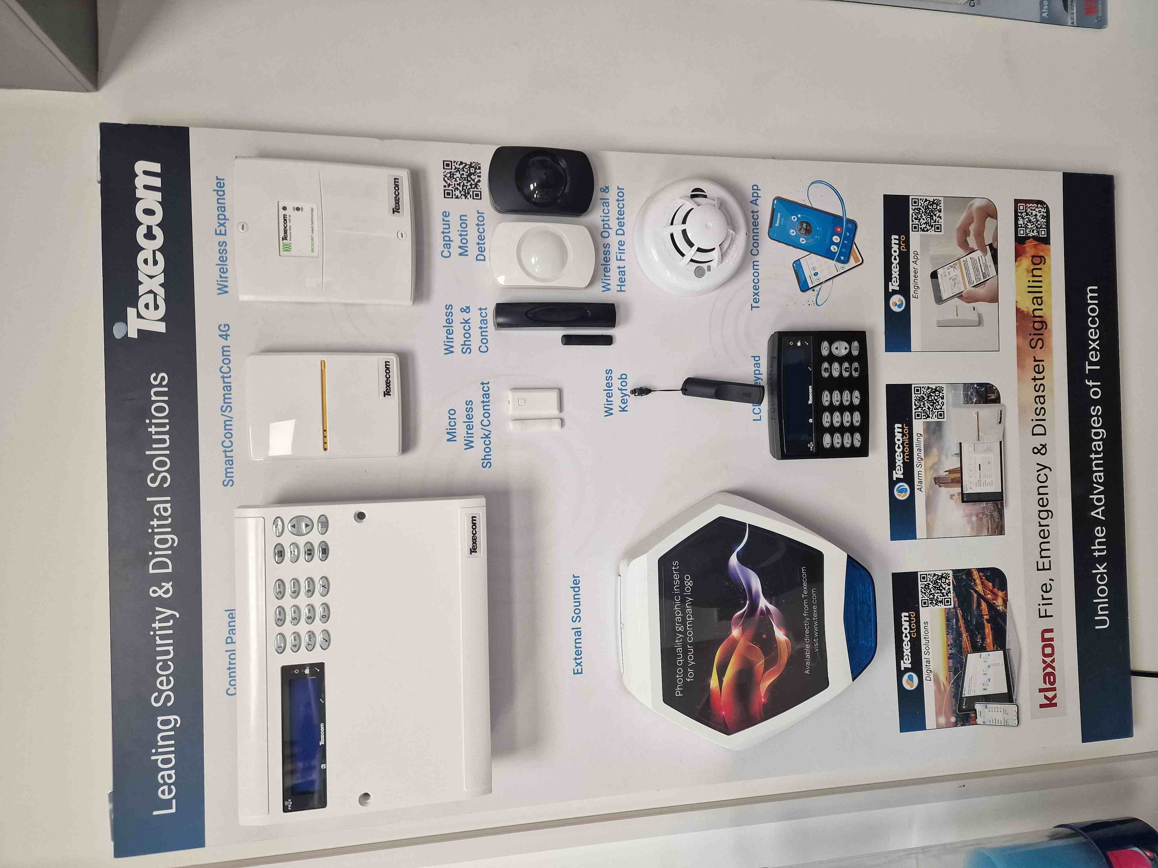 HKC and Pyronix intruder alarm systems